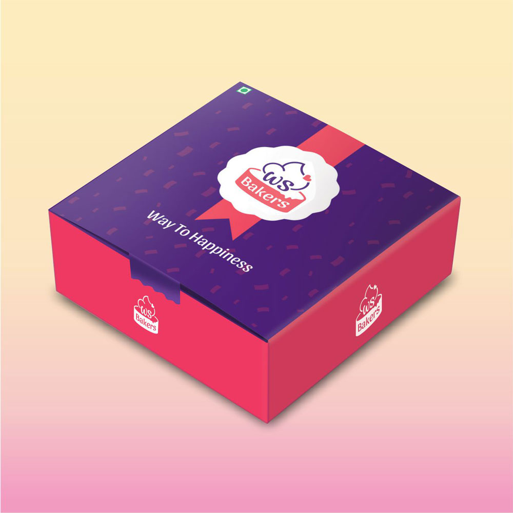 WS Baker Cake-box design