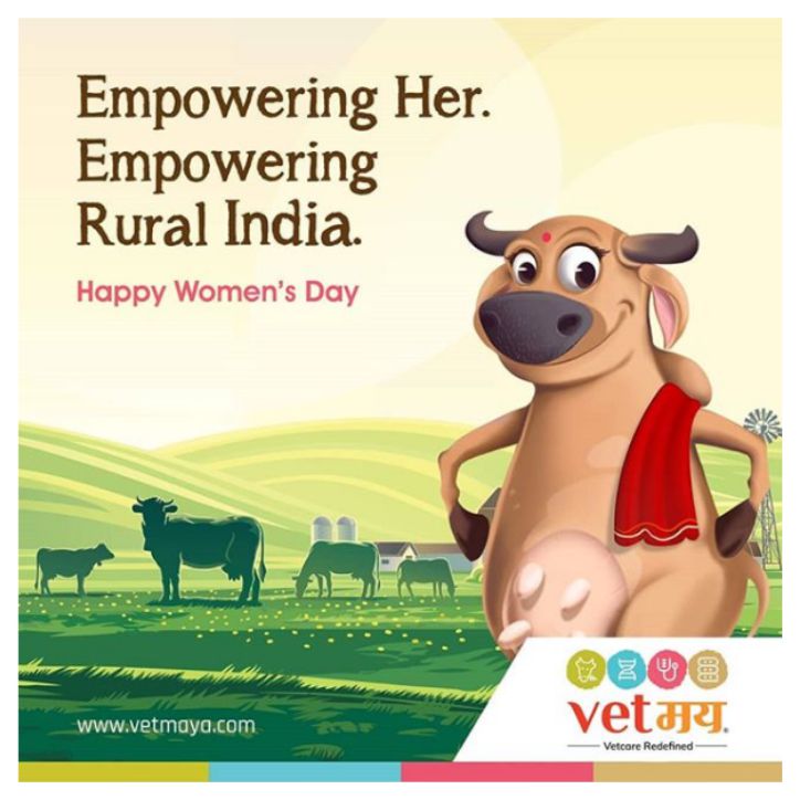 Vetmaya empowering rural India social media post design