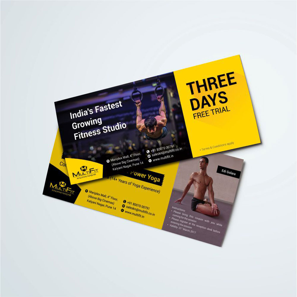  MultiFit pamphlet design