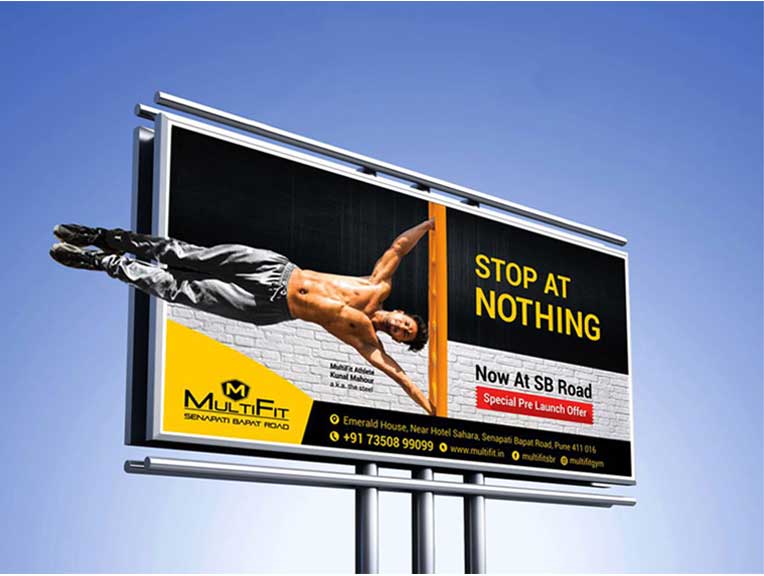 MultiFit billboard design