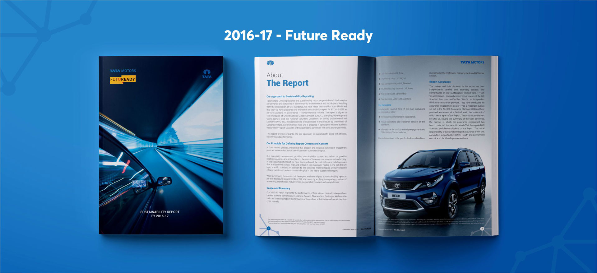 Tata Future ready magazine designs