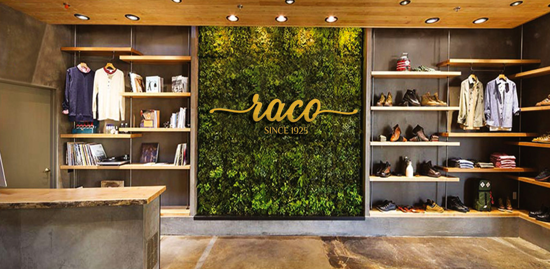 Raco store interior design