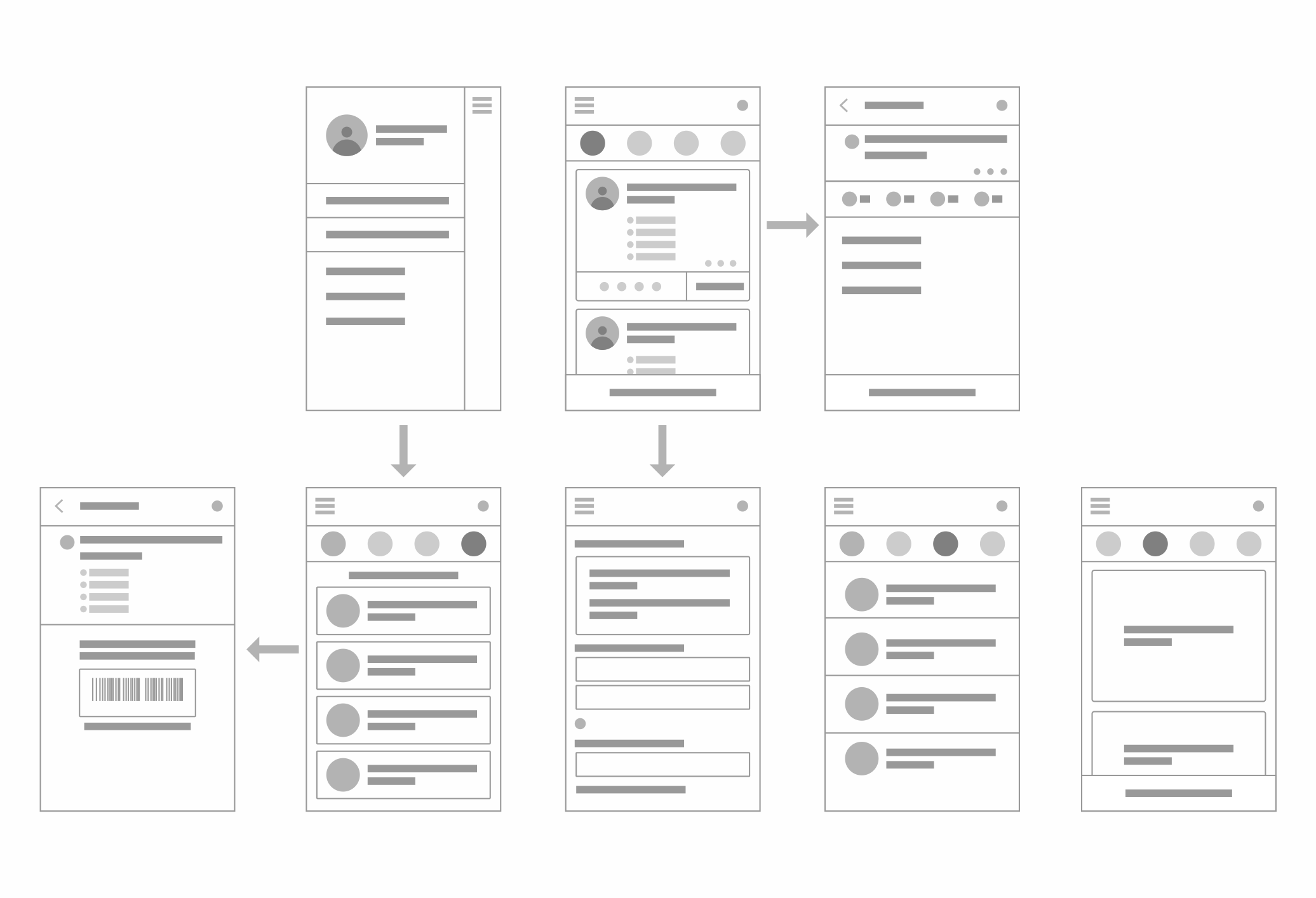 Justask wireframe design