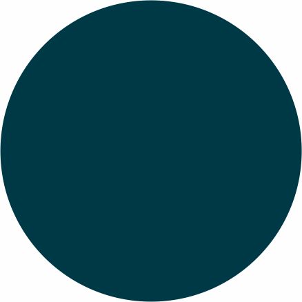 Teal colour dot