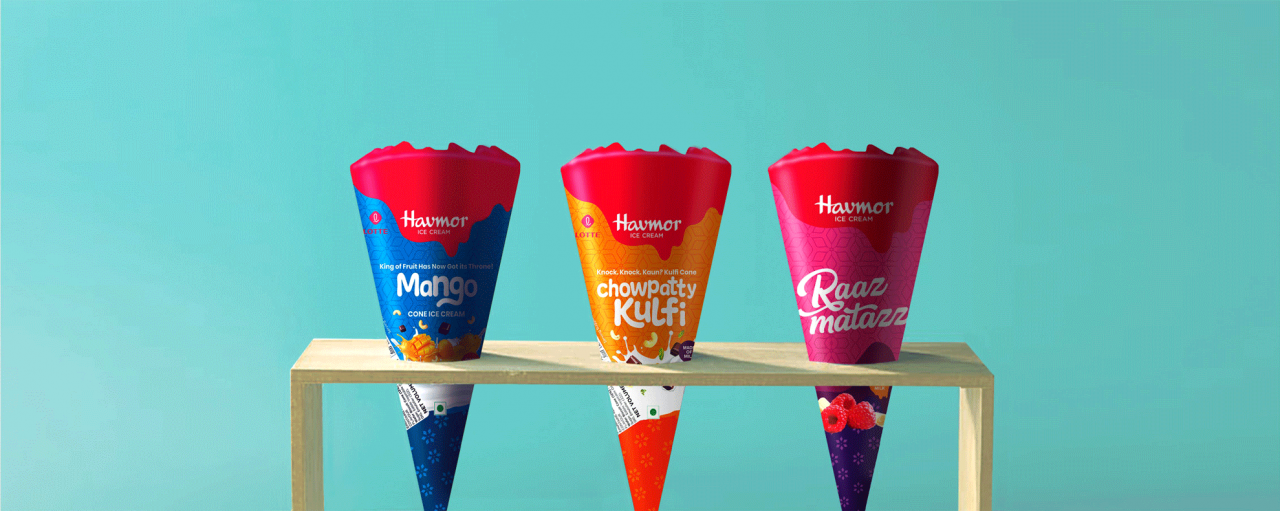 Havmor: Ice Cream Packaging Design | OneZeroEight Agency