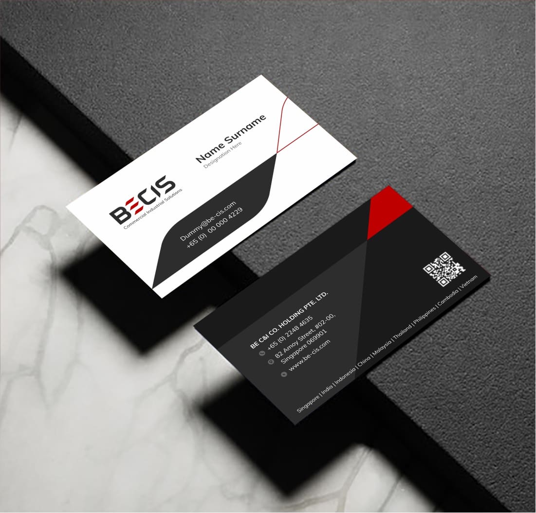 BECIS Business card design