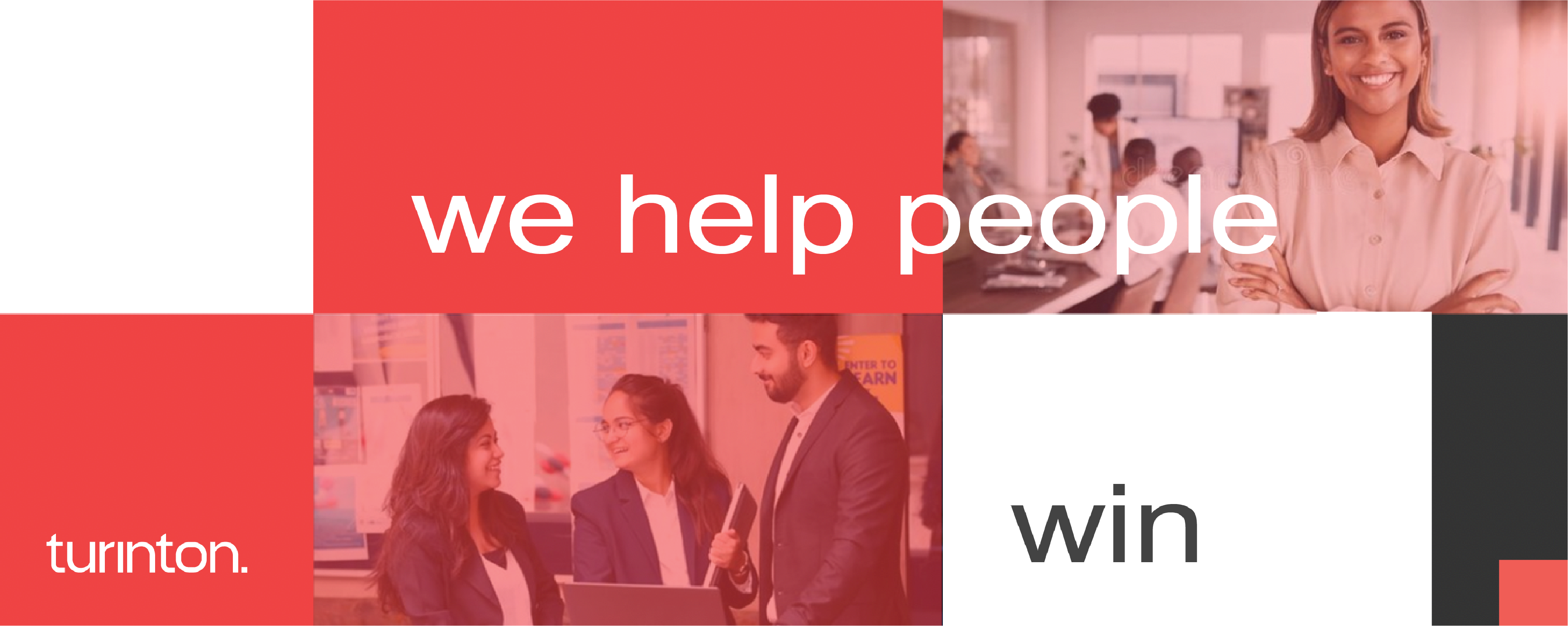 We help people